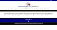 Desktop Screenshot of ircaonline.org