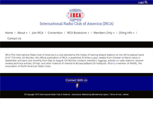 Tablet Screenshot of ircaonline.org